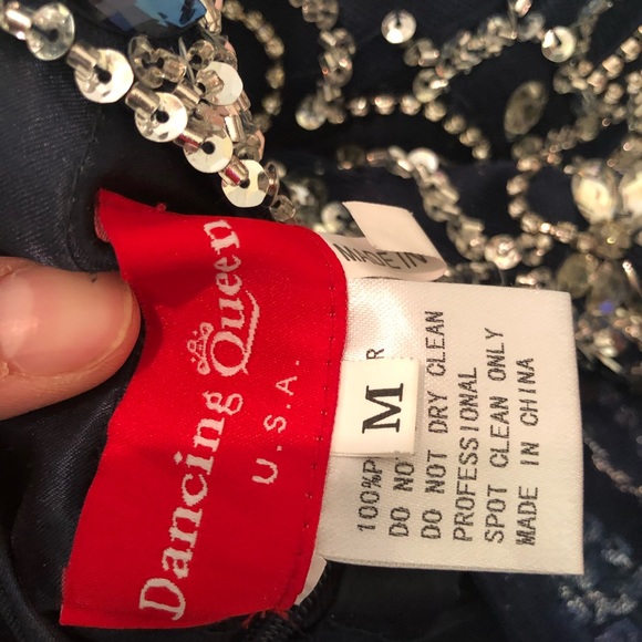 2 piece prom dress worn once - Picture 3 of 3